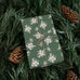 Wrapping Paper Set - Green Floral Design