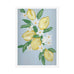 Lemon Florals Poster Print