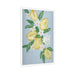 Lemon Florals Poster Print